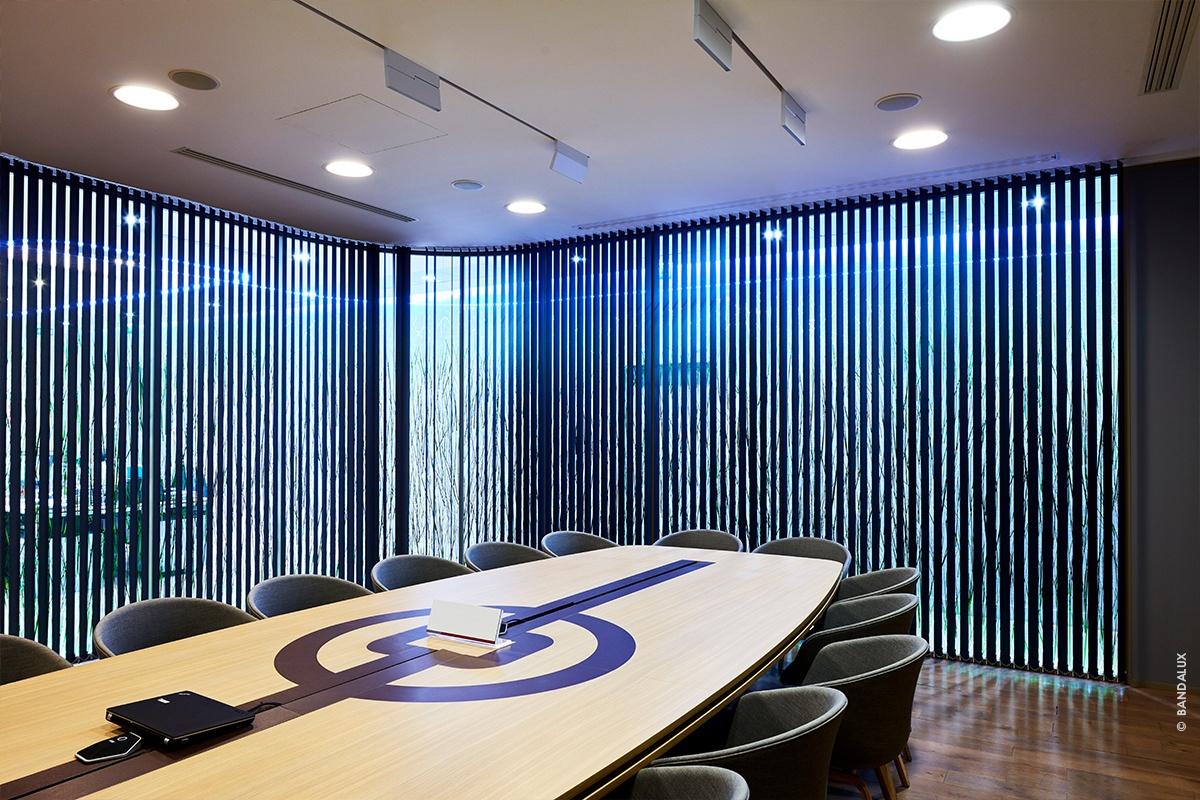 STORES TEXTILES - BANDES VERTICALES - TERTIAIRE